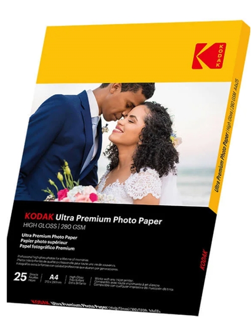 KODAK Inkjet A4 HighGlossy 280g 25 stk.